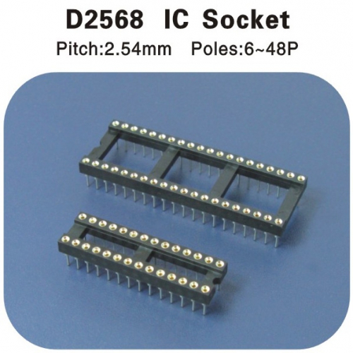  IC Sooket 2.54角度连接器 D2566