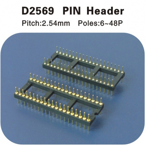  PIN Header IC角度连接器 D2569